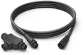 Philips Hue Outdoor Verlängerungskabel, T-Stück, schwarz (915005935501), 2,5m