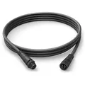 Philips Verlängerungskabel Hue Outdoor, für außen IP44, aus Kunststoff, schwarz, 2,5 m