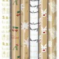 Zoewie Weihnachts-Geschenkpapier-Röllchen 'Simply the Best' (Geschenkpapier, 25 x) (33052 424250)