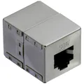 Value RJ45-Kupplung RJ45 Adapter CAT 6   Silber