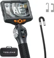 Teslong Endoskopkamera 6.5mm/8.5mm 210° Drehbar Endoskop 5.0 Zoll LCD-Bildschirm