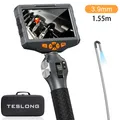 Inspection Camera 3.9MM Lens Inspection Camera w/ Light  TD500 Teslong Borescope