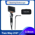 TESLONG TD500 5'' LCD Endoscope Borescope 3.9mm 1.55M Tube Inspection Camera