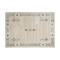 THEKO Wollteppich   ¦ beige ¦ Wolle ¦ Maße (cm): B: 90 H: 2