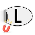 Länderkennzeichen 17,5x11,5cm nach DIN EU-Norm Magnetschild RV005-23 Luxemburg