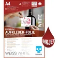 SKULLPAPER® Klebefolie Vinylfolie zum aufkleben und selbst gestalten - für Inkjet Tintenstrahldrucker (Weiss)