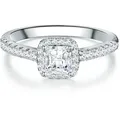 Trilani Ring Sterling Silber Zirkonia in 56 Damen 