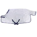 Bucas PowerTurnout Pferdedecke Light, stay-dry, 115 Silber
