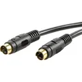 VALUE S-Video Kabel, schwarz, 3 m