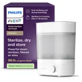 Philips Avent Premium Dampf Sterilisator für 6 Baby Flaschen Trockner SCF293/00