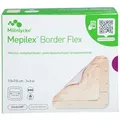 Mepilex Border Flex Schaumverb.haft.7,5x7,5 Cm