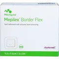 Mepilex Border Flex Schaumverb.haft.7.5x7.5 cm 10 ST