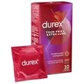 durex Kondome Durex Thin Gefühlsecht Extra feucht - 10 Kondome