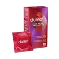 Durex Thin Feel Kondome extra Feucht, Natural, 10 stück