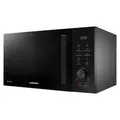 Samsung 28 l Kombi-Mikrowelle mit Dampfgargefäß, Grill & Heißluft, 900 W, Arbeitsplatte, Kombi-Mikrowelle, 28 l, 900 W, Eingebautes Display, LED - Schwarz