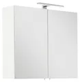 Spiegelschrank SANTINI 75 weiss inkl. LED-Lampe : Weiss