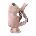 BabyBjörn Babytrage Mini 3D Netzstoff Altrosa Atmungsaktiv Neu