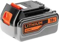 Black & Decker BL4018. Anzahl enthaltener Batterien: 1 Stück(e), Zweck: Elektrowerkzeug, Batteriekapazität: 2000 mAh, Batterietechnologie: Lithium-Ion (Li-Ion), Batteriespannung: 18 V, Produktfarbe: Schwarz, Grau, Orange (BL4018-XJ)