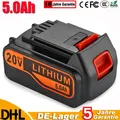 5,0Ah f r Black & Decker 18V0LT Li-Ion Akku BL2018 LB2X4020 LBXR20 BL1518 BL4018
