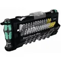 Wera Ratschenringschlüssel 38-teilige Werkzeugkombination bestehend aus 6,35mm (1/4) Zyklop Mini