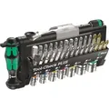 Wera Bit-Set Tool-Check Plus Bits-Sortiment Set 39-teilig - Handwerkzeug - schwarz schwarz|silberfarben