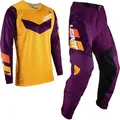 Leatt 3.5 Ride Kinder Motocross Jersey und Hose Set, blau, Größe XS