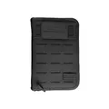 Mil-Tec Tactical Notebook Hextac • Gepolstertes Notizbuch mit Hülle/Reißverschluss • Schwarz, Small
