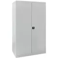 Werkzeugschrank / Flügeltürenschrank 'xxl' Mit 4 Fachböden, Grau, 1920x1100x580mm - Adb
