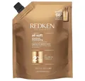 Redken Haarshampoo Redken All Soft Shampoo Refill 500 ml – Pflegeshampoo mit Argan-Öl & O, 1-tlg., Reduziert Haarbruch sichtbar bereits nach wenigen Anwendungen