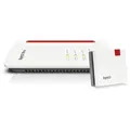 FRITZ!Box 5530 Fiber + FRITZ!Repeater 1200 AX WiFi 6 WLAN AX Router, Dualband, max. 3.000 Mbit/s, Glasfaser-Anschluss
