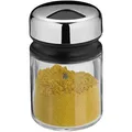 WMF Depot Universalstreuer 100ml, mit Aromadeckel, Gewürzglas grobes Streubild, Glas, Cromargan Edelstahl, spülmaschinengeeignet