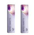 Wella 2x Illumina Color 8/ Hellblond Pur 60 Ml