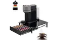 eluno Kapselhalter für 40x Nespresso Vertuo, Kaffeekapsel-Box, Glas