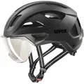 uvex stride visor Fahrradhelm black matt- Gr. 56-59cm