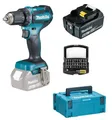 Makita DDF485Z Akku-Bohrschrauber 18V DDF485 + 1xAkku 5Ah + Makpac + Bitset