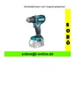 makita 18v akkugeräte und zubehör alle unten beschriebenen accu geräte haben 18v