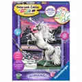 Ravensburger Malen Nach Zahlen Magisches Einhorn Mal Set Malvorlage Bild Kinder