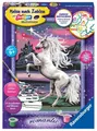 Ravensburger Malen nach Zahlen 28563 - Magisches Einhorn, Malset