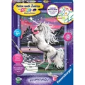 Ravensburger Malen nach Zahlen 28563 - Magisches Einhorn – Kinder ab 9 Jah
