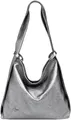 Caspar Schultertasche 2 in 1 XL Leder Damen Rucksack Tasche - PREMIUM LINE - Modell No.786, robust, elegant & unempfindlich - 100% Echtleder - Handmade in Italy