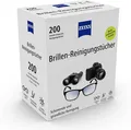 ZEISS Brillen-Reinigungstücher mit Alkohol 200 Stück !!! NEUE REZEPTUR !!!