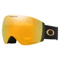 Oakley Flight Deck PRO M Skibrille Metallic Black Gold/Prizm 24K & Prizm Iced OSwitchlock & 7% mehr Sichtfeld. Für maximale Performance & nachhaltiges Design.