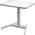 LEITZ Ergo Sitz/Stehtisch höhenver. klein,elektr.,weiß,Aufstehereminder