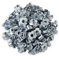 SO-TECH® Einschraubmutter PROFI Einschraubmuffen Eindrehmuffen Einschlagmuttern 100 Stück Einschlagmuttern M6x10 mm