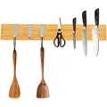 Chefgastro Messerleiste, Beige, Holz, 40x6.2x1.5 cm, Kochen, Küchenmesser, Messerblöcke