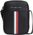 Tommy Hilfiger Herren Crossbody Bag Tasche Metro Mini Reporter mit Reißverschluss, Schwarz (Black), Einheitsgröße