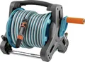 Gardena 08010-20 Classic 10 Set Gartenschlauchtrommel 13mm 10m 1/2 Zoll 1 St. Schwarz, Türkis, Orange