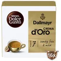 NESCAFÉ Dolce Gusto Dallmayr Crema d'Oro 1er Pack (1 x 16 Kapseln) Kaffeekapseln