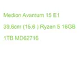 Medion Avantum 15 E1 39,6cm (15,6 ) Ryzen 5 16GB 1TB MD62716 (4061275238167)