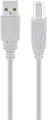 goobay 68712 USB 2.0 A/USB 2.0 B Kabel 1,8 m